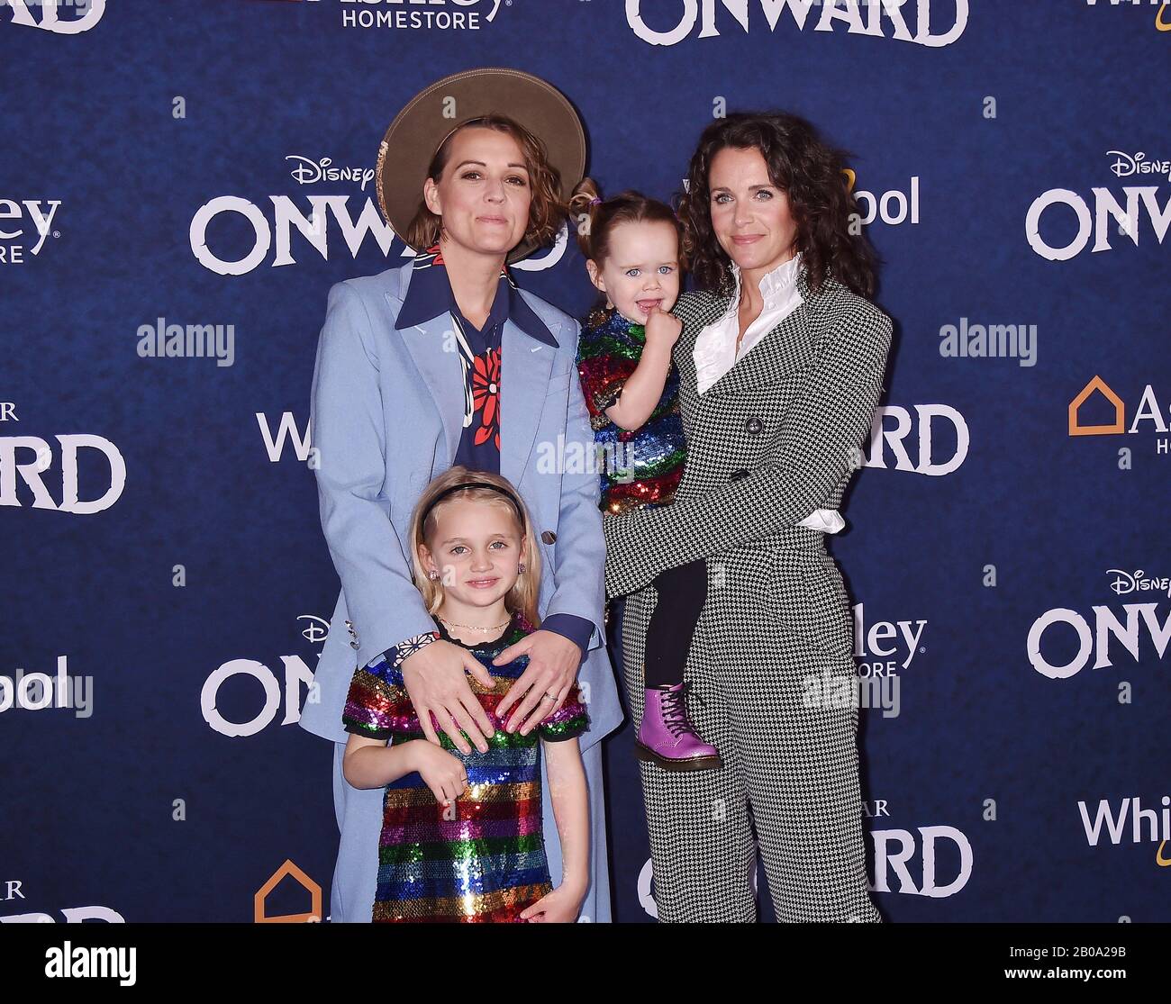 HOLLYWOOD, CA FEBRUARY 18 Brandi Carlile, Evangeline Ruth Carlile