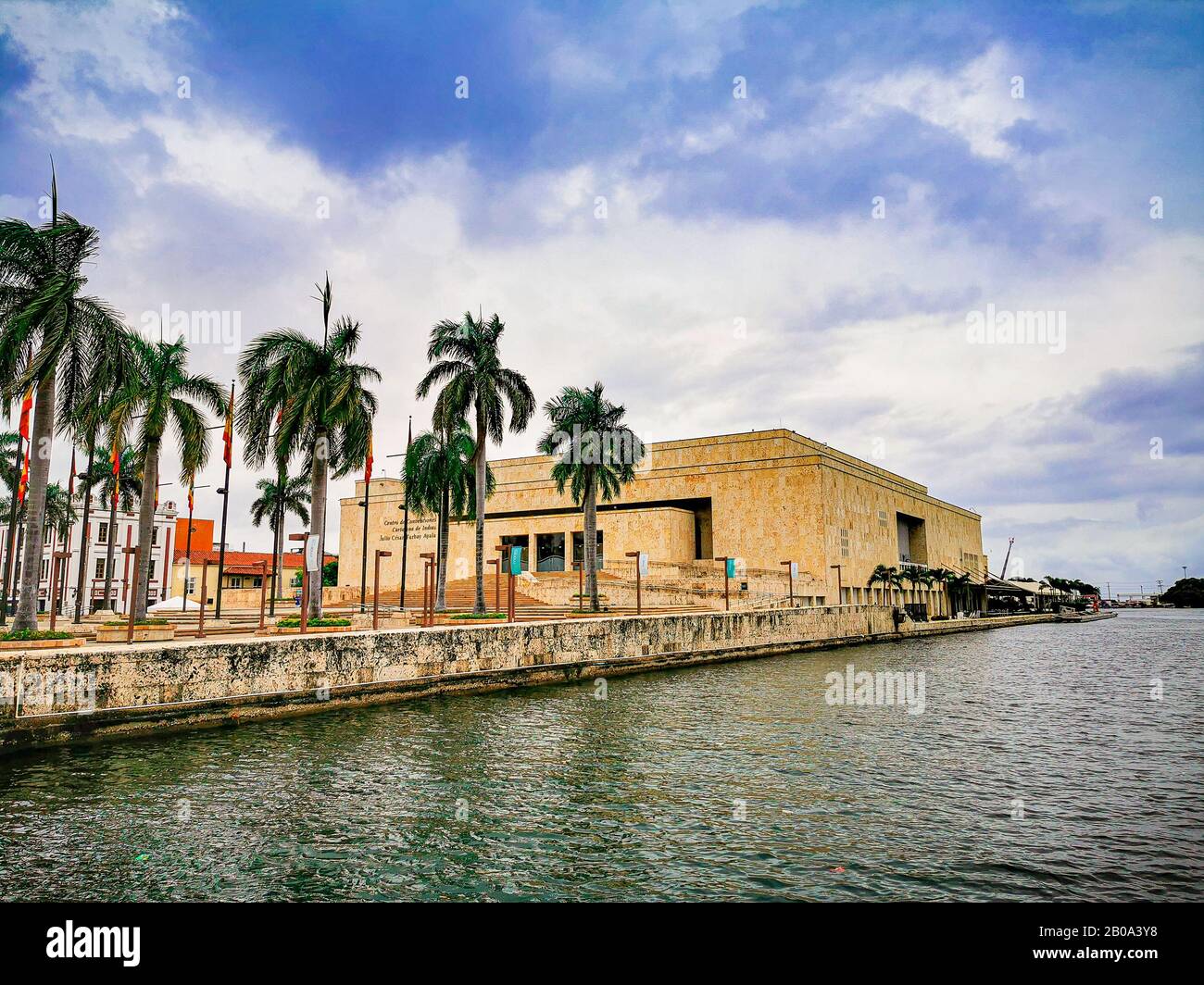 View of the Julio Cesar Turbay Ayala Cartagena de Indias Convention