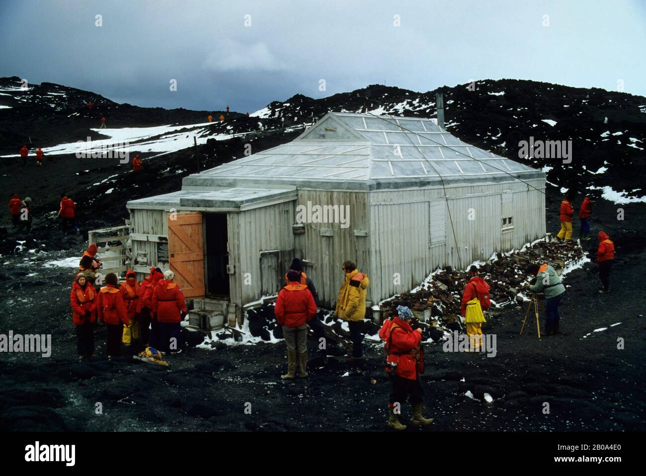ANTARCTICA, SHACKLETON'S HUT AT CAPE ROYDS Stock Photo Alamy