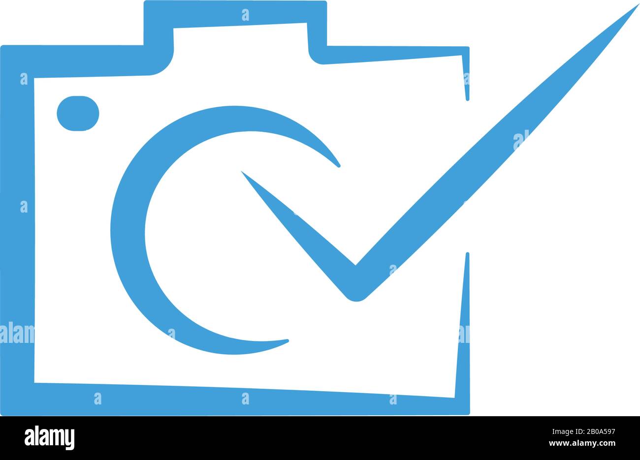 Photography icon design vector template Stock Vector