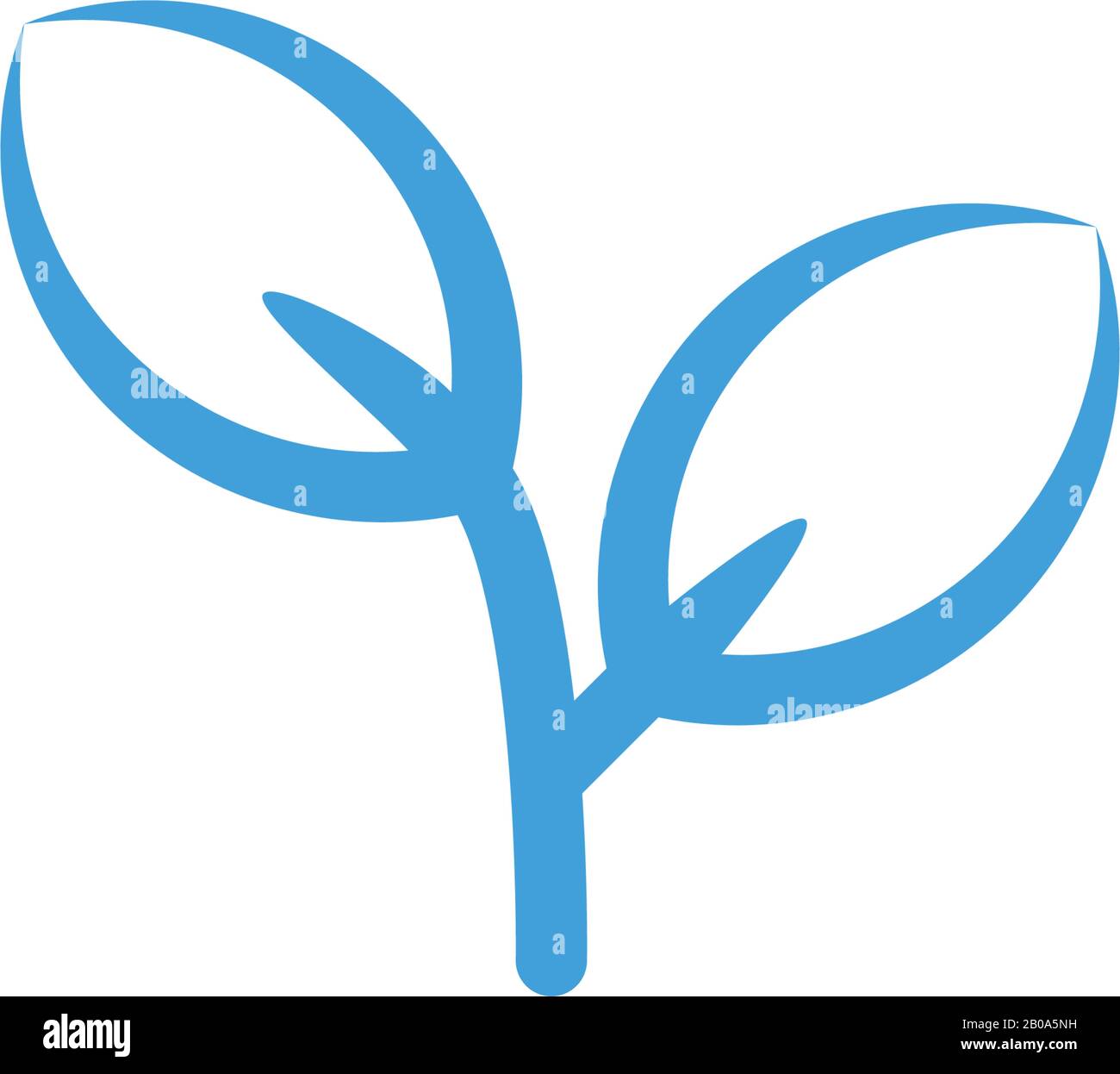 Leaf icon design vector template Stock Vector Image & Art - Alamy