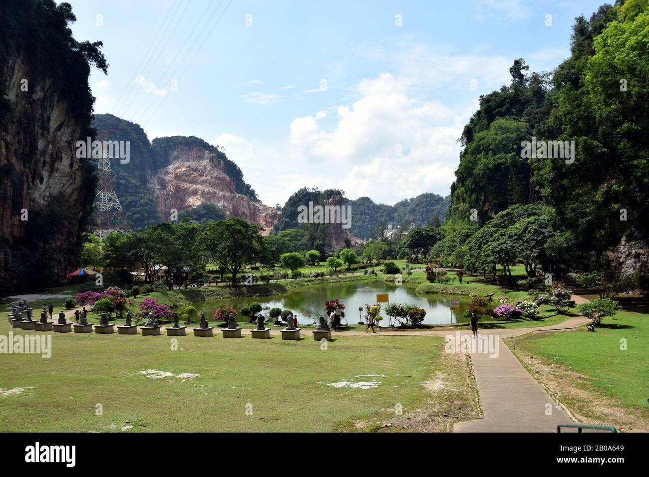 Zen Gardens, Ipoh, Malaysia Stock Photo
