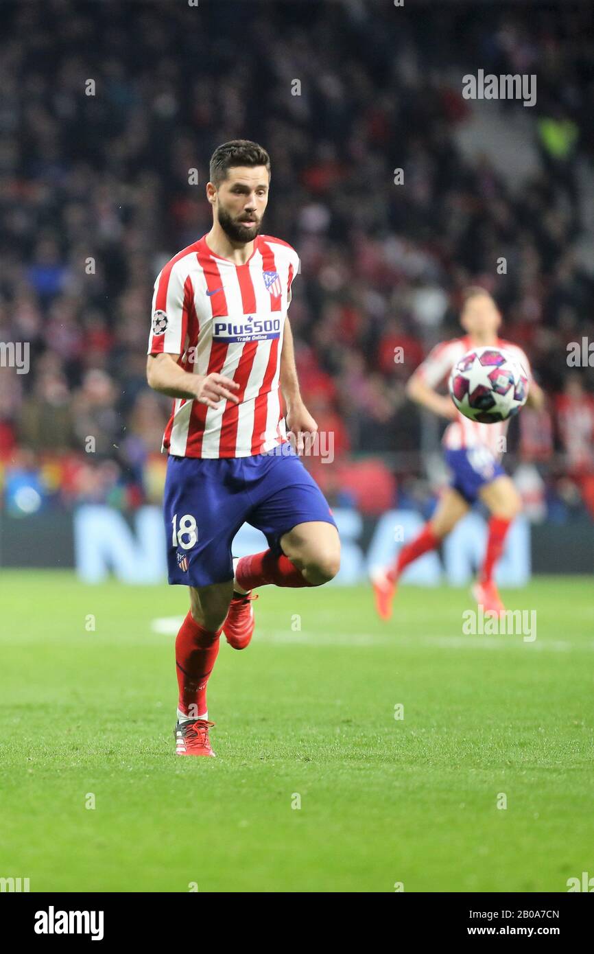 Felipe of Atlético Madrid during the UEFA Champions League, round of 16  football match between Atletico de Madrid and Liverpool on February 18, 2020  at Wanda Metropolitano stadium in Madrid, Spain -