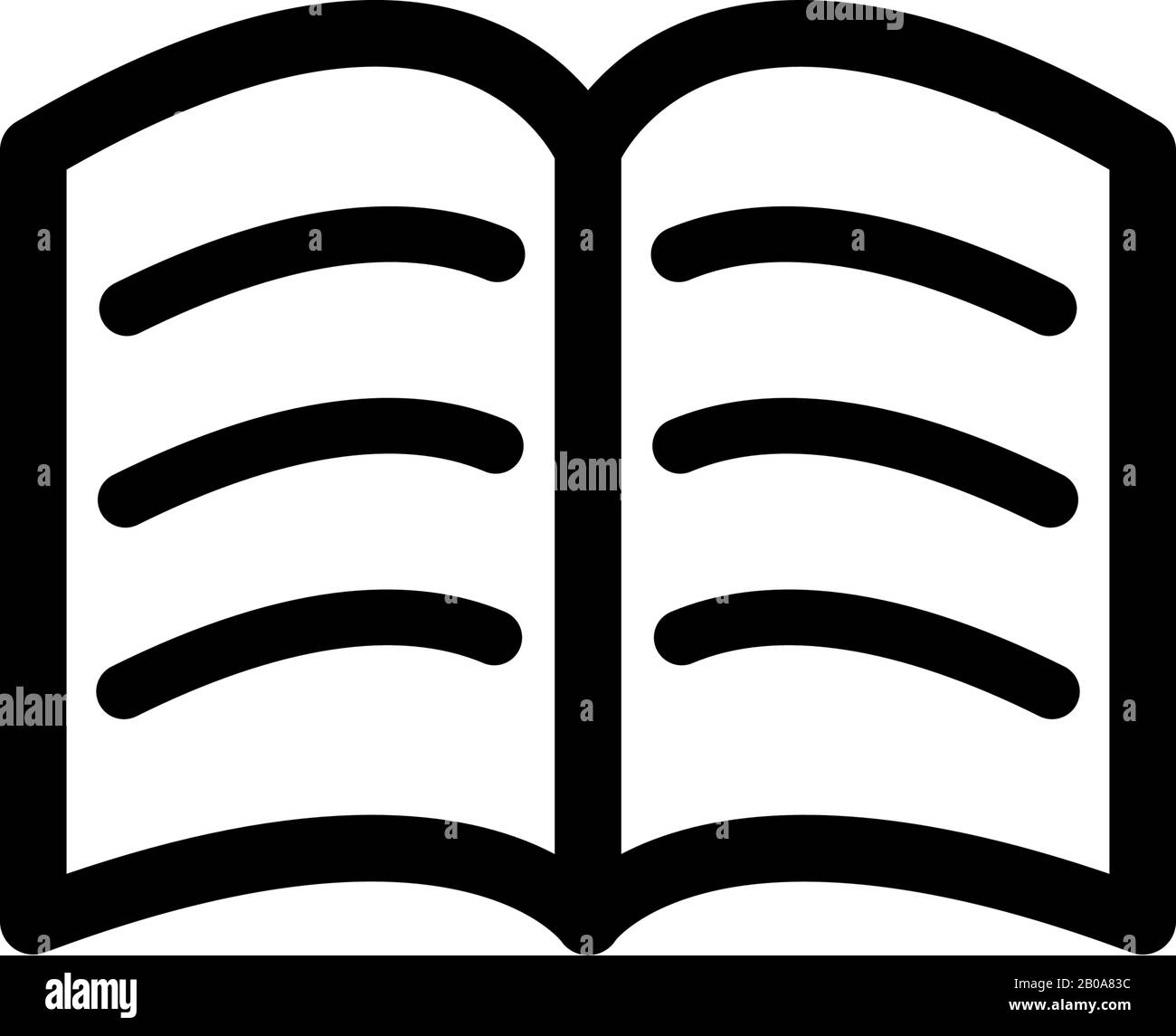 Book icon design vector template Stock Vector Image & Art - Alamy