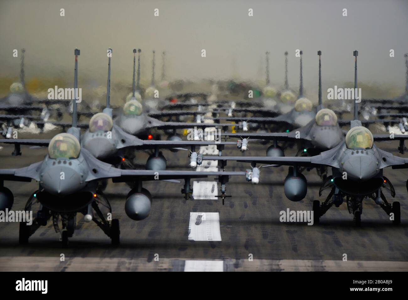 US Air Force USAF 2,500 aircraft from all services are stored 12X18 Photograph