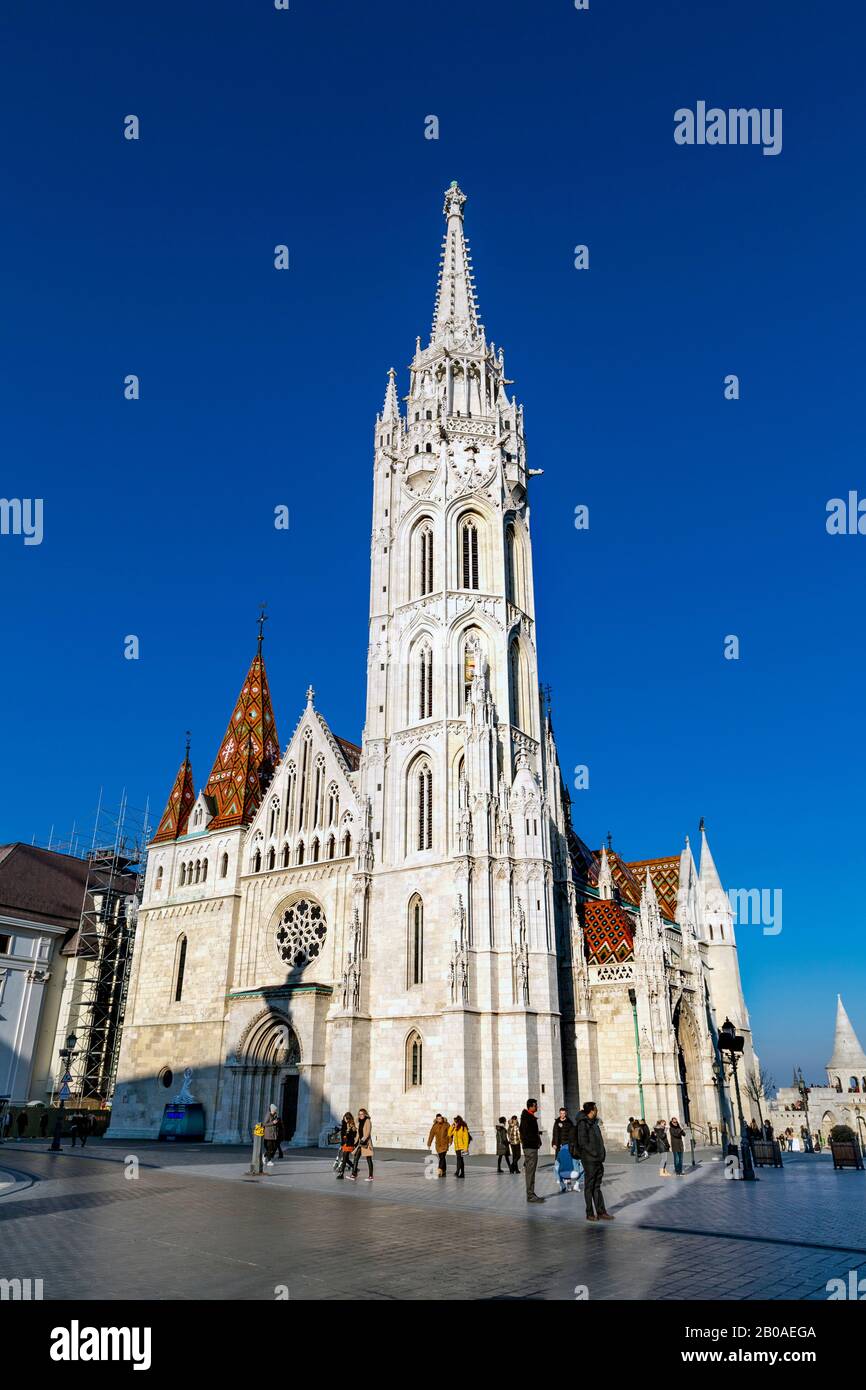 Matthias Church, Budapest, Hungary Stock Photo