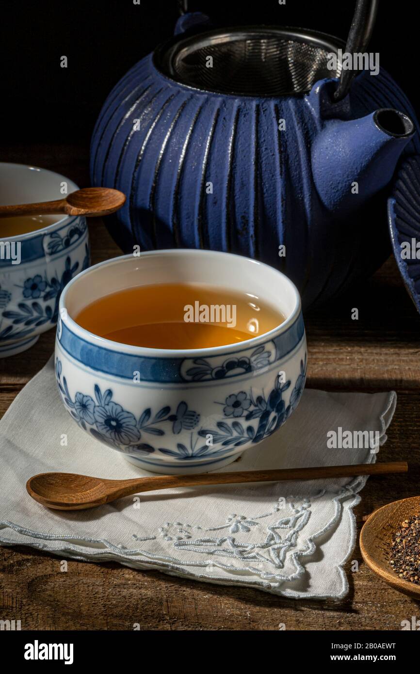 Brewed chamomile tea Stock Photo Alamy