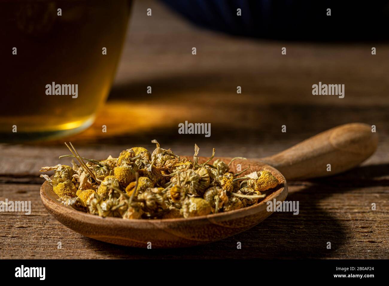 Brewed chamomile tea Stock Photo Alamy