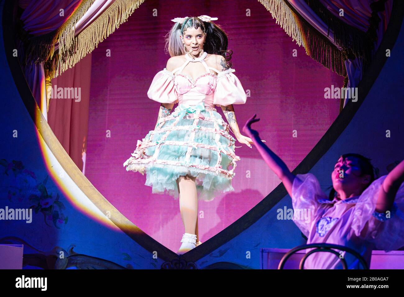 London, UK February 17th, 2020 Melanie Martinez performing live at
