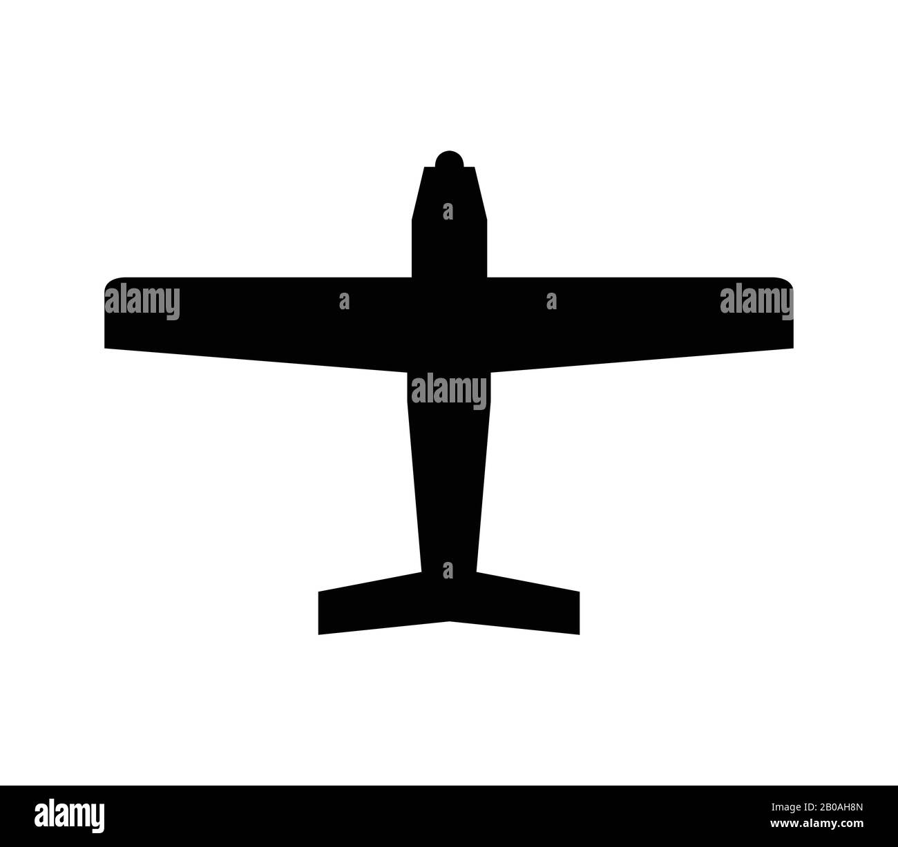 plane icon illustrated in vector on white background Stock Vector Image ...