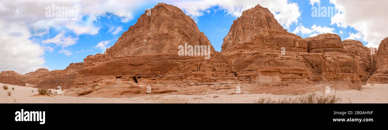 Rocks near White canyon, Egypt, Dahab Stock Photo - Alamy
