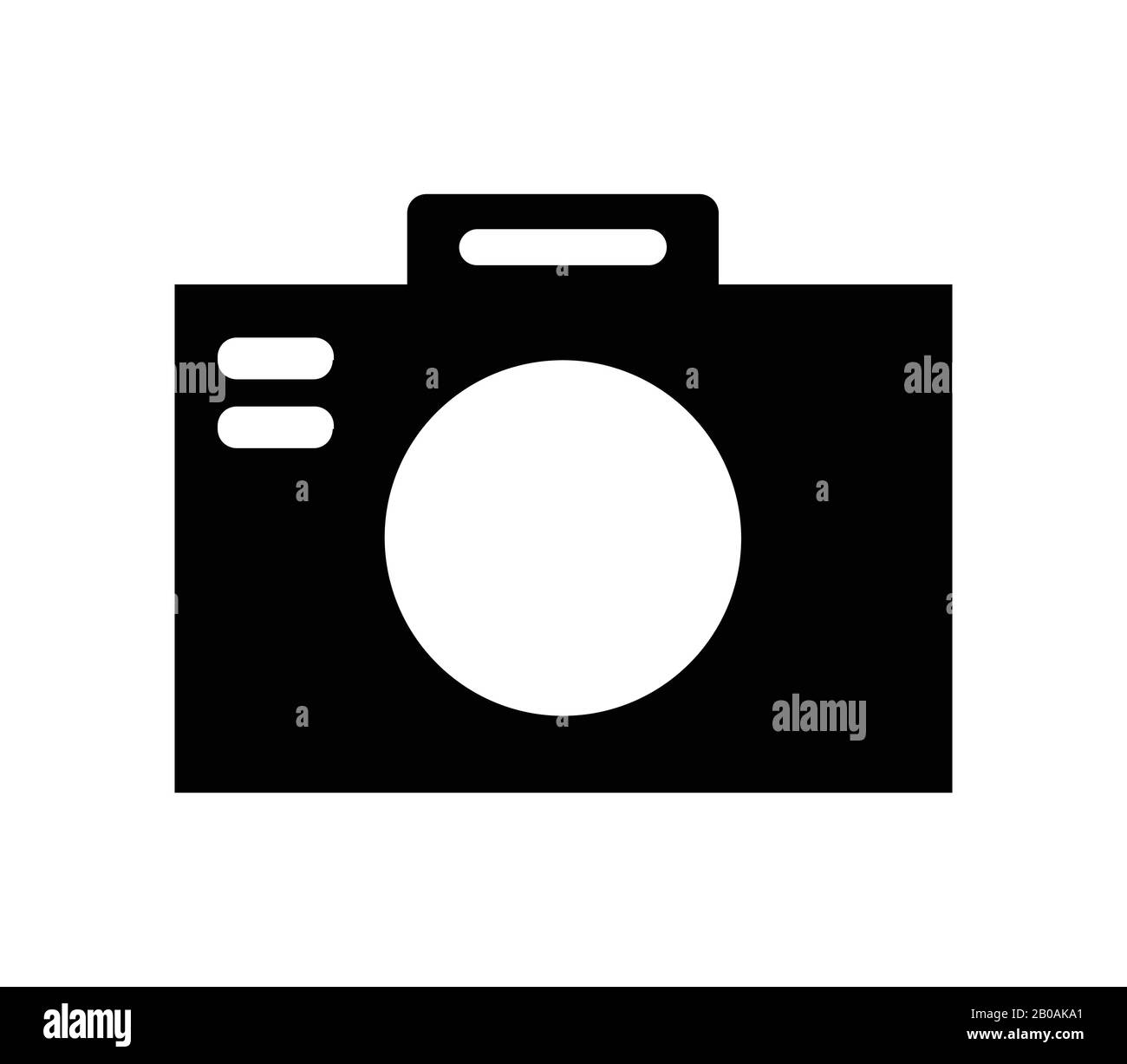 camera icon illustrated in vector on white background Stock Vector ...