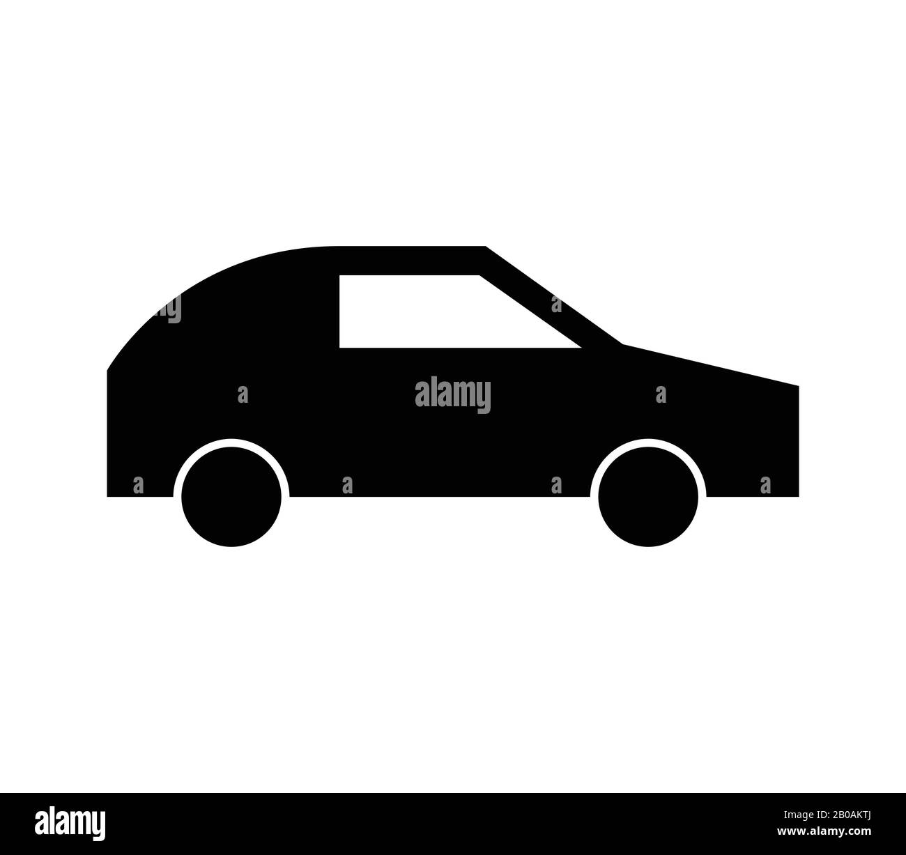 car icon in vector on white background Stock Vector Image & Art - Alamy