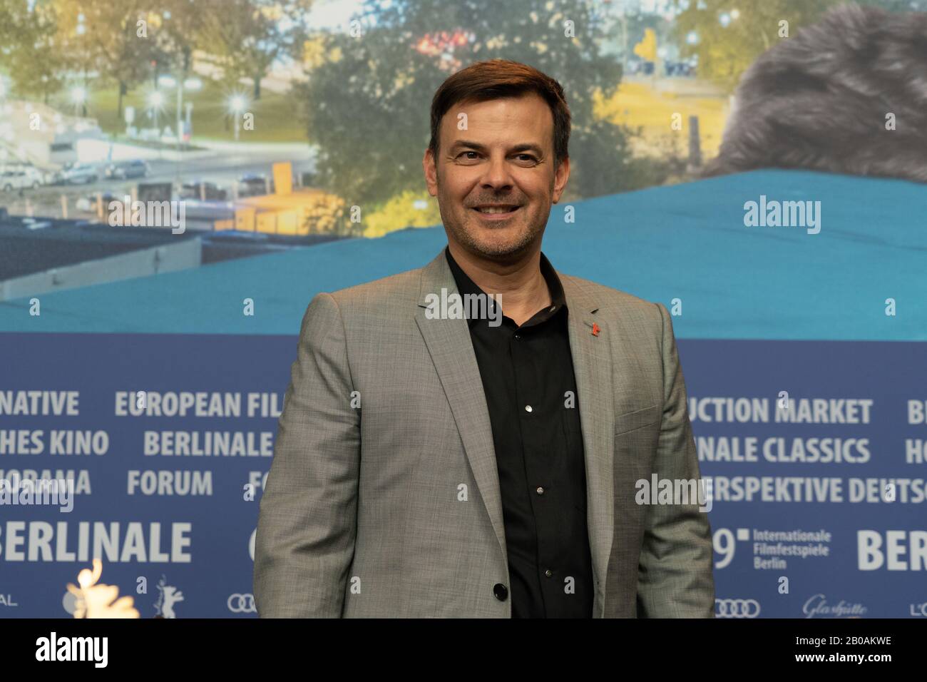 Grace a Dieu, press conference, film by Fracnois Ozon Stock Photo Alamy