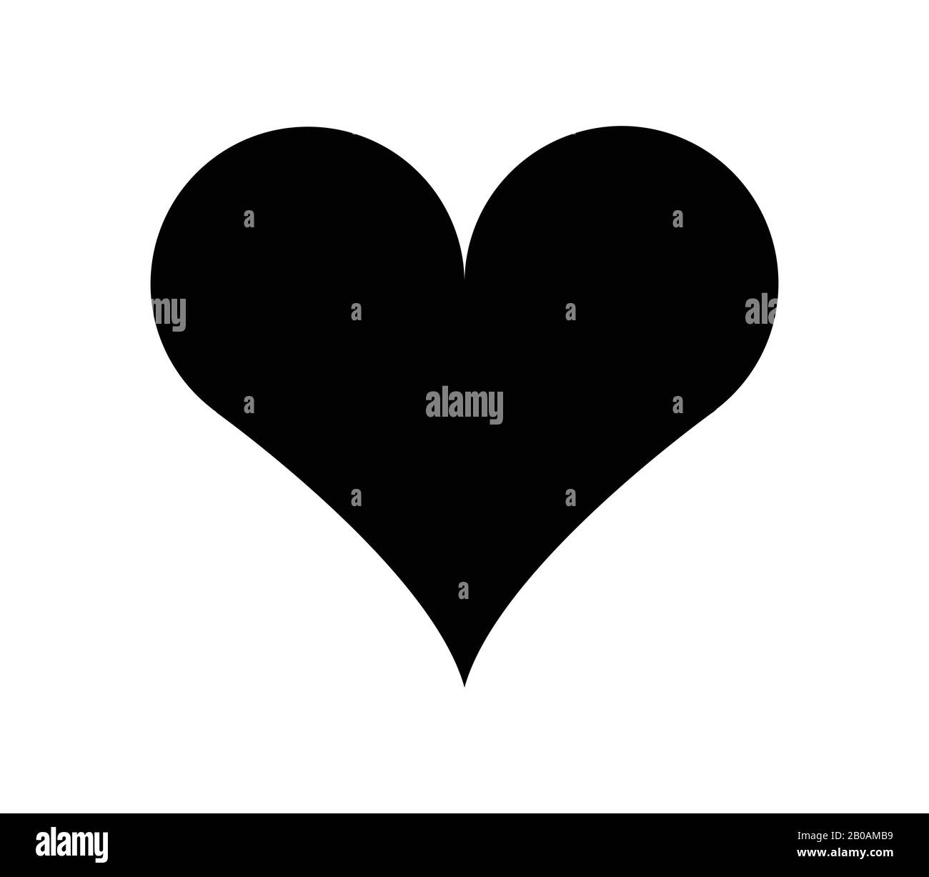 heart icon illustrated in vector on white background Stock Vector Image ...
