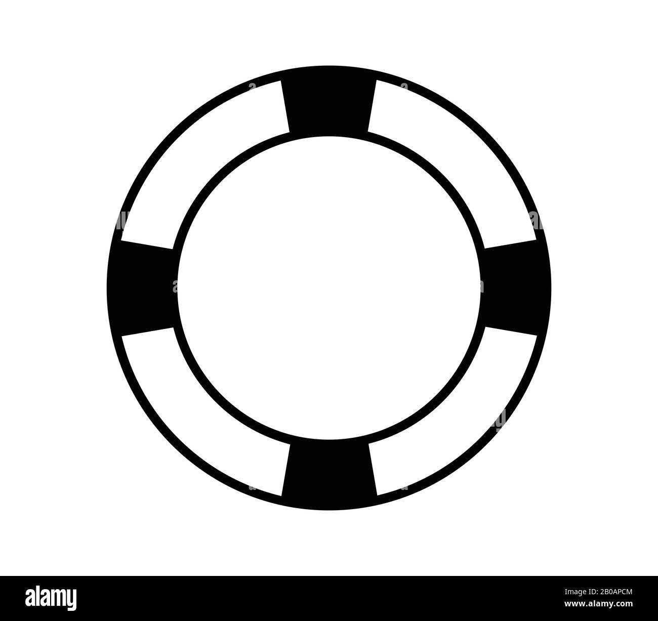 life buoy illustrated in vector on white background Stock Vector Image