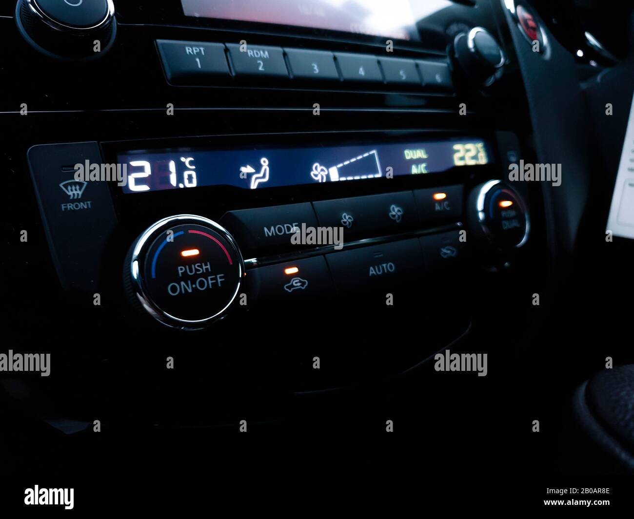 Picture of Car Air Conditioner System Stock Photo Alamy