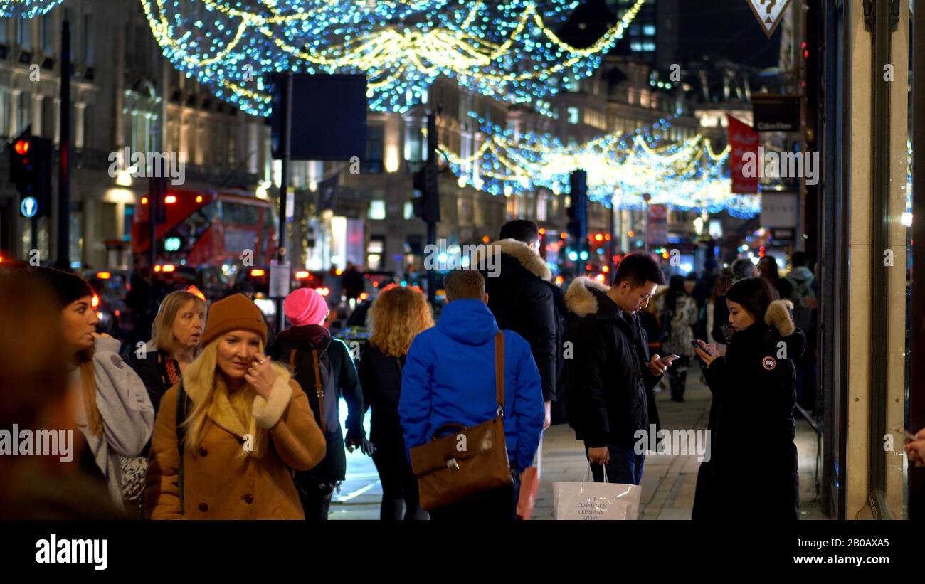 London is a great city for Christmas shopping LONDON, ENGLAND
