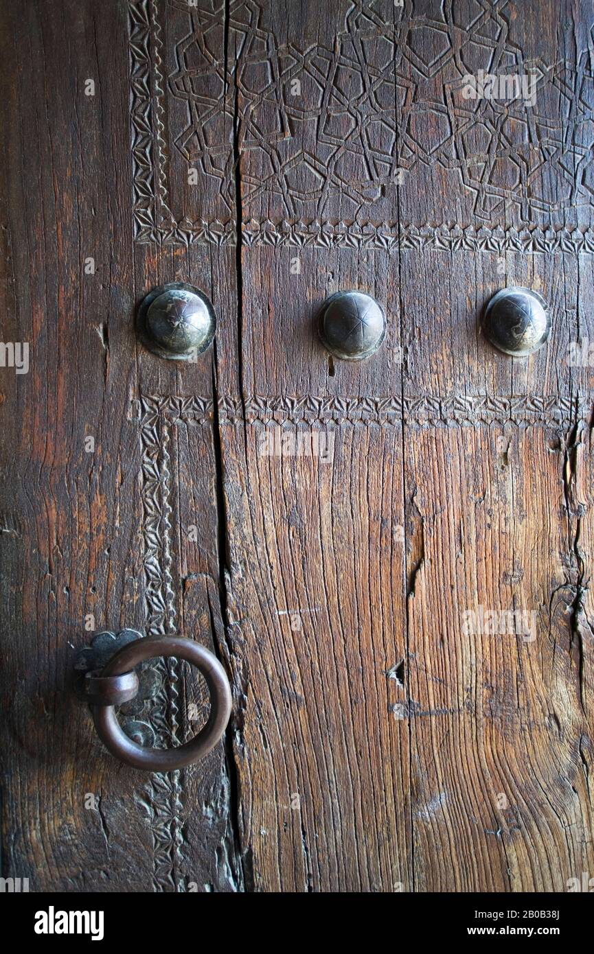 UZBEKISTAN, BUKHARA, ARK FORTRESS, OLD DOOR Stock Photo: 344451426 ...