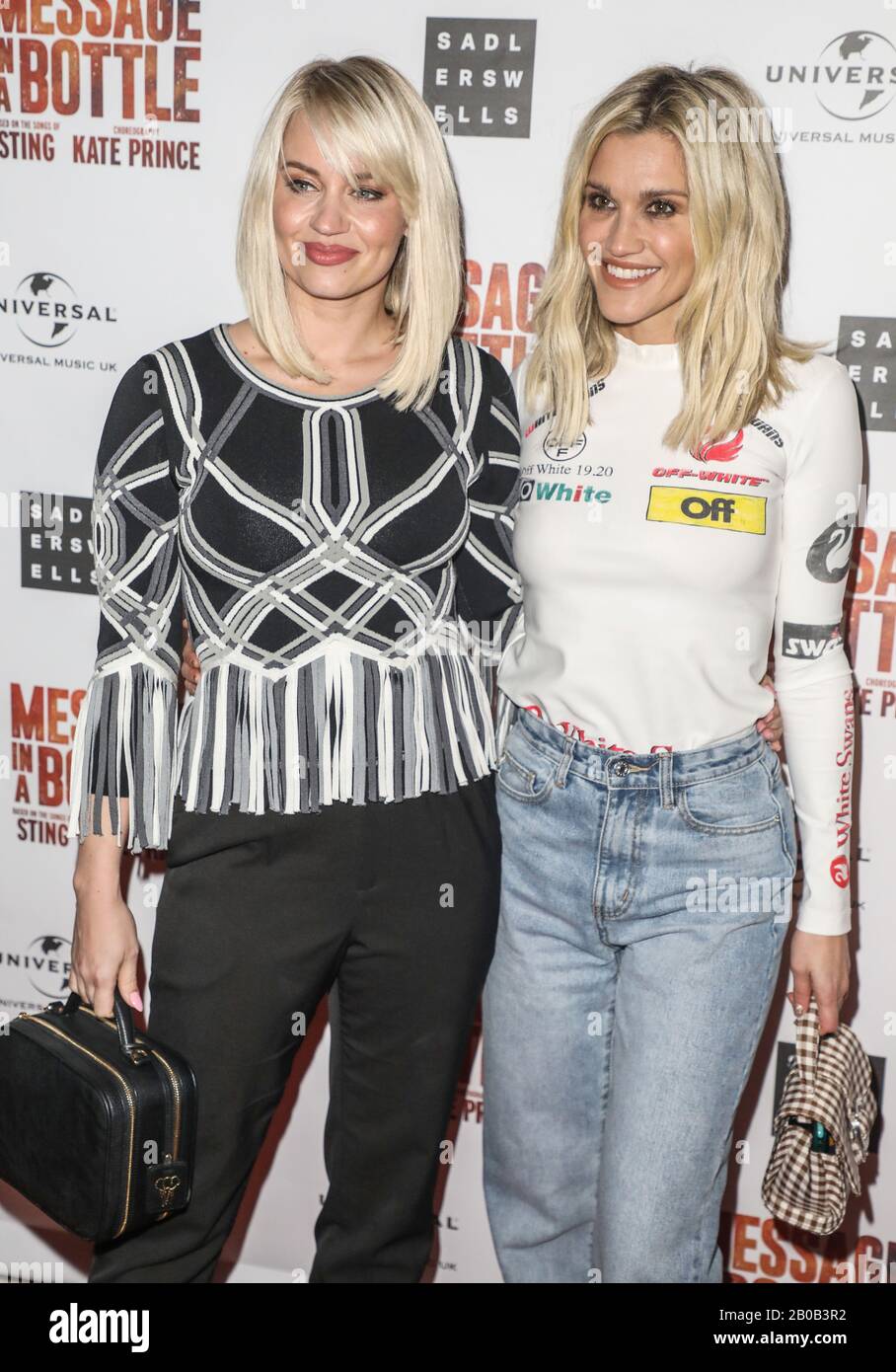 London, UK. 19th Feb, 2020. Kimberly Wyatt and Ashley Roberts attending