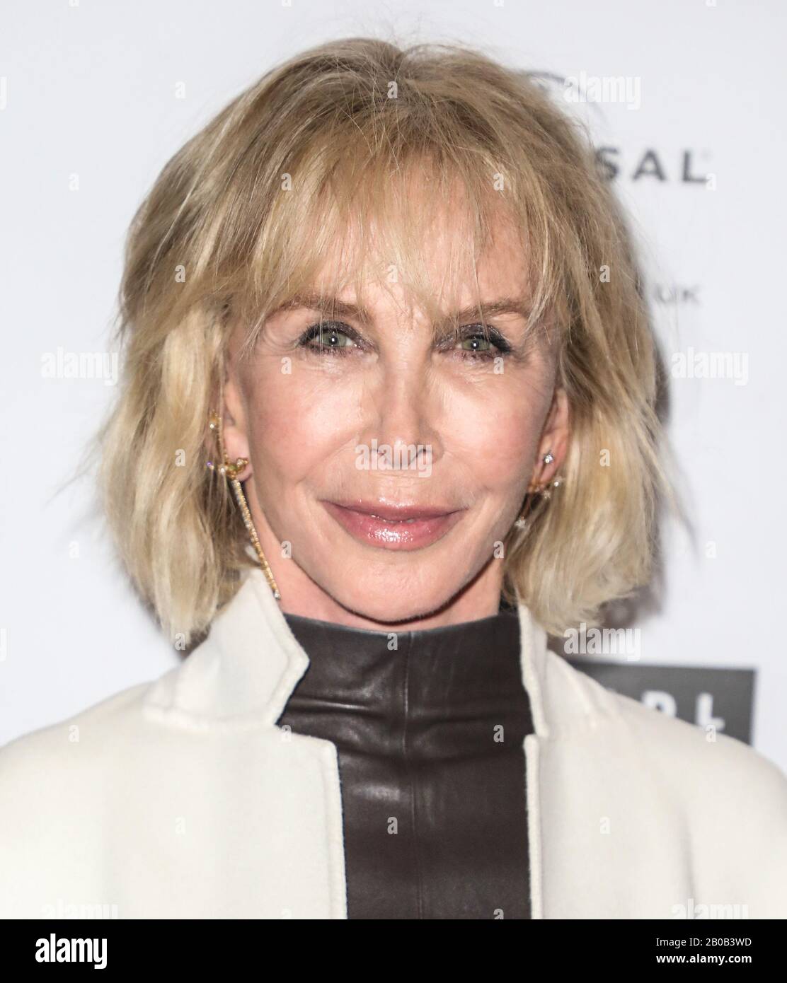London, UK. 19th Feb, 2020. Trudie Styler attending a press night for Message in a Bottle at the Peacock Theatre in London Credit: SOPA Images Limited/Alamy Live News Stock Photo