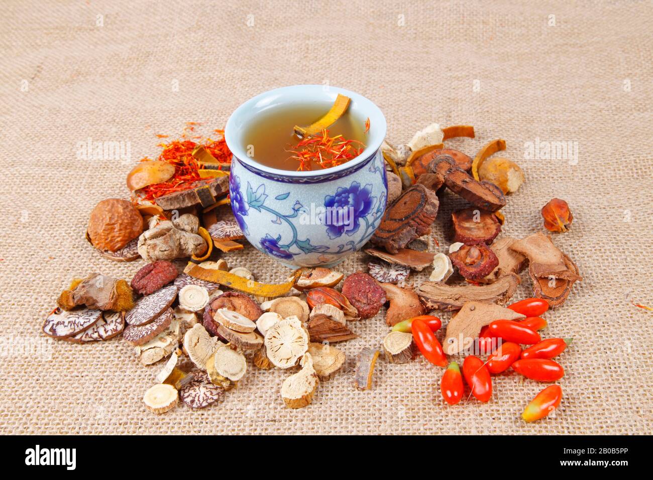 Traditional Chinese medicine, the curative effect is very good, close-up Stock Photo