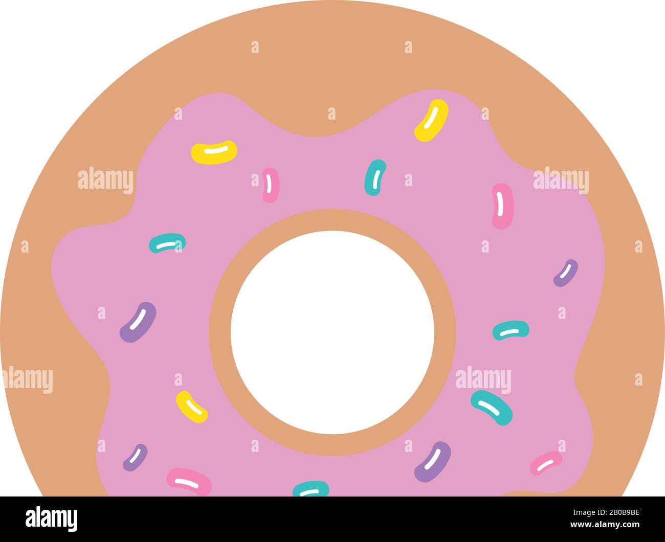 delicious sweet donut bakery icon Stock Vector Image & Art - Alamy