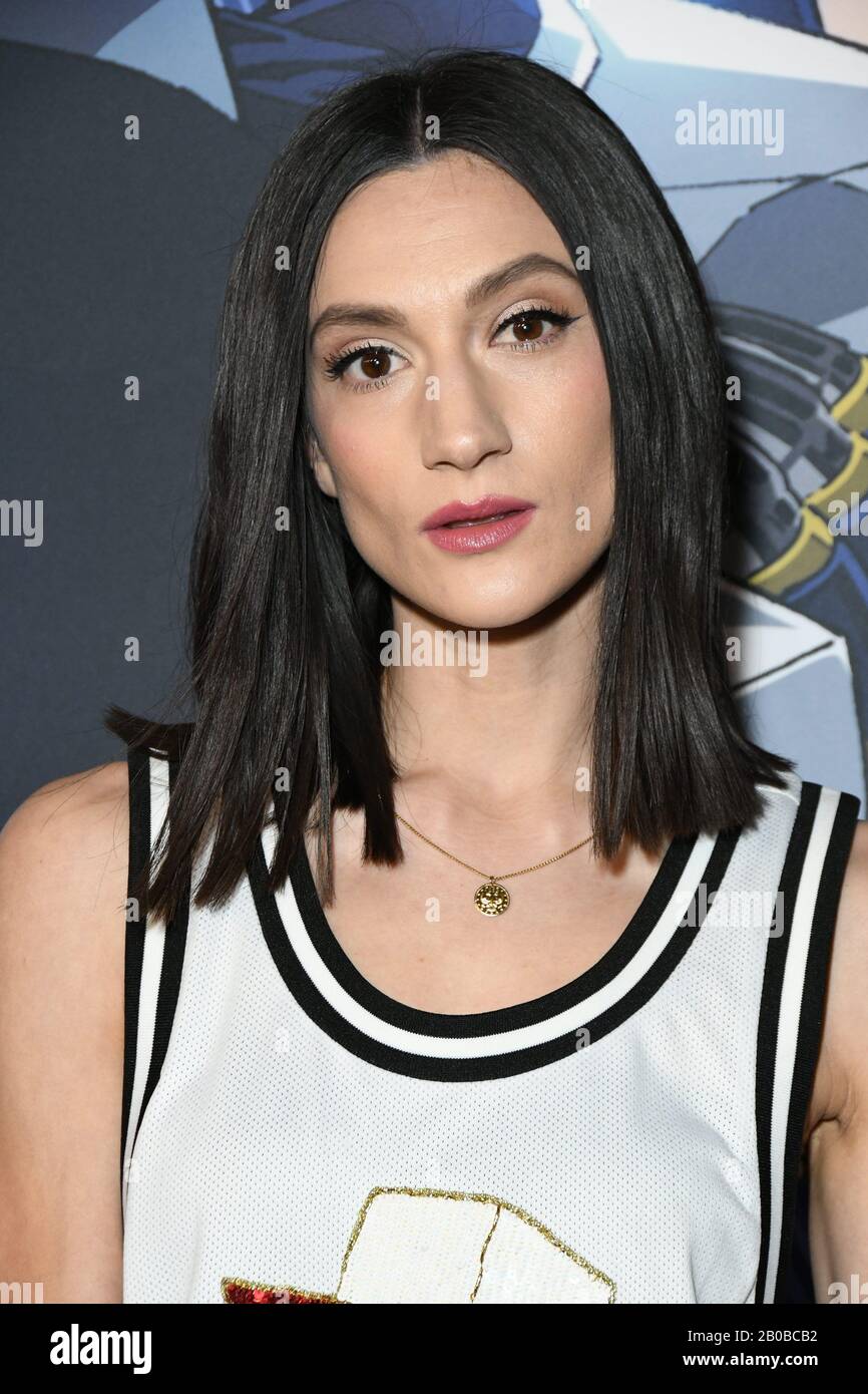 19 February 2020 - Westwood, California - Olivia Dudek. Funimation Films Presents The North American Premiere Of ''My Hero Academia: Heroes Rising'' held at the Regency Village Theater. (Credit Image: © Birdie Thompson/AdMedia via ZUMA Wire) Stock Photo