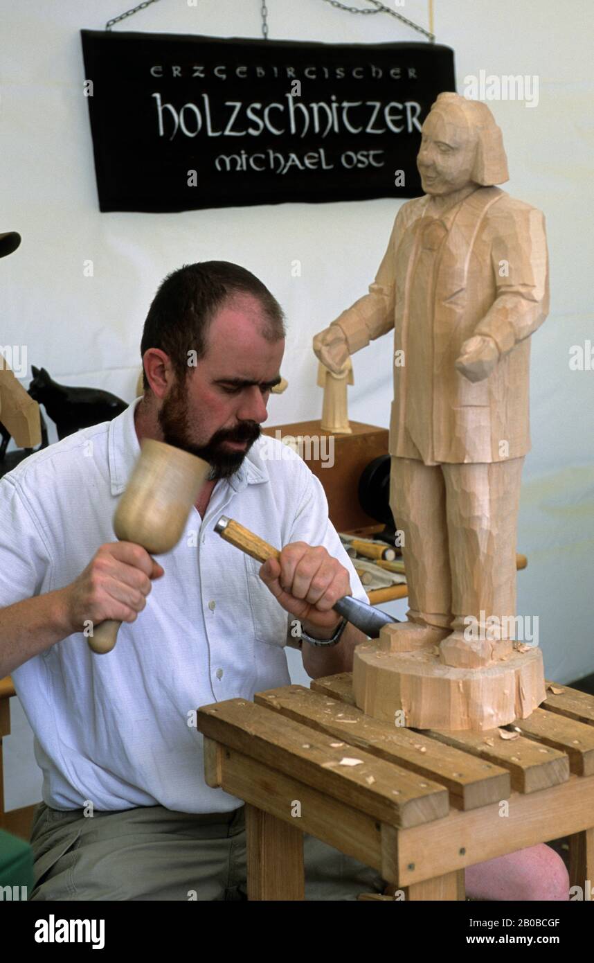 Close-up of a German nutcracker