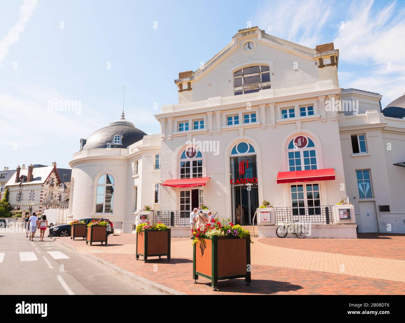 Cabourg Casino, Normandy, France. Beautiful french architecture (Belle
