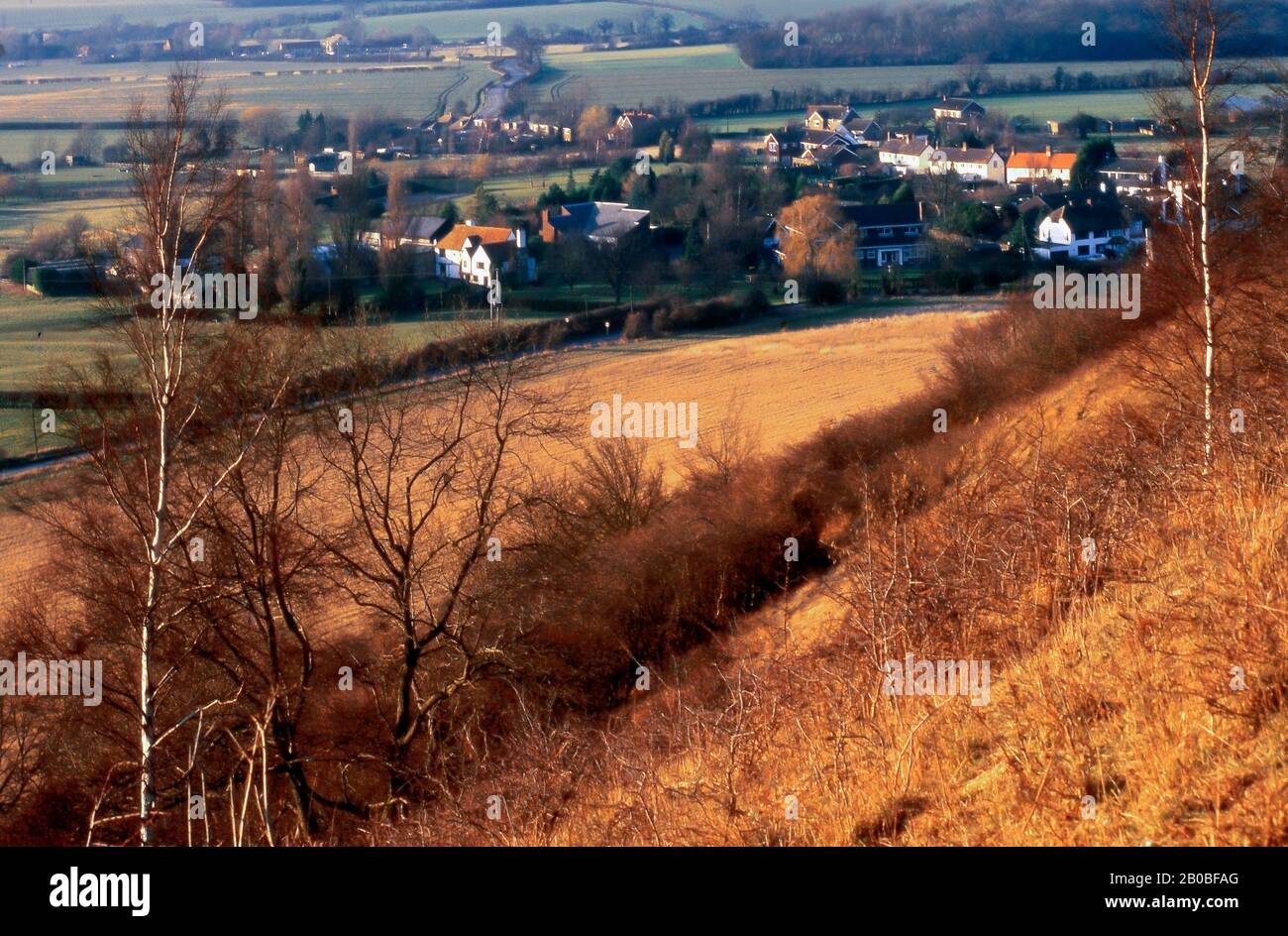 pegston hills Stock Photo