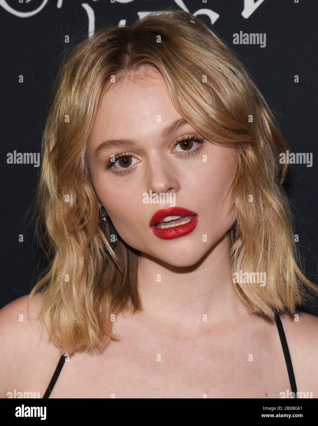 February 19, 2020, Hollywood, California, USA: Emily Alyn Lind attends