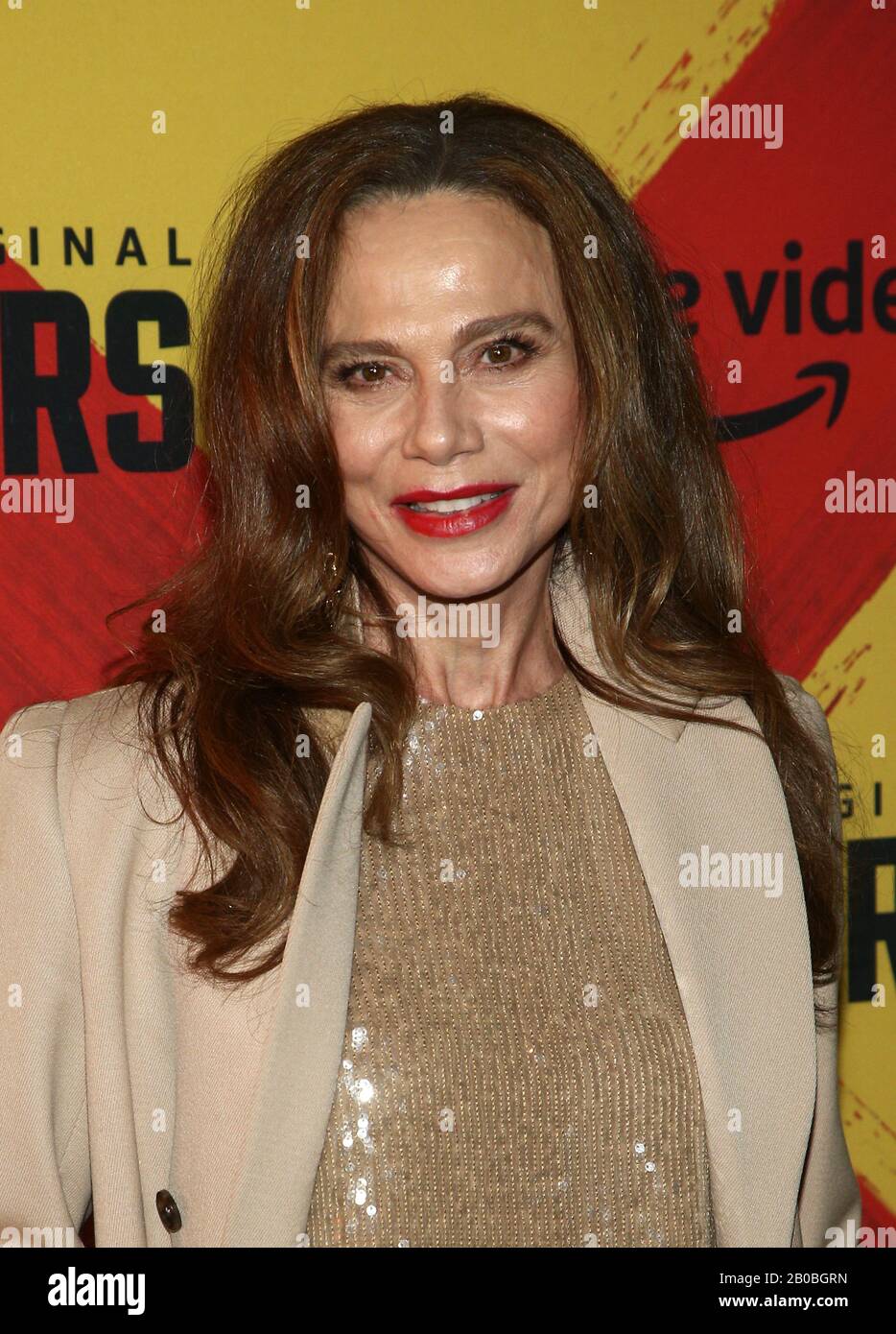 Los Angeles, Ca. 19th Feb, 2020. Lena Olin, at the world premiere of Hunters at the DGA Theatre Complex in Los Angeles, California on February 19, 2020. Credit: Faye Sadou/Media Punch/Alamy Live News Stock Photo