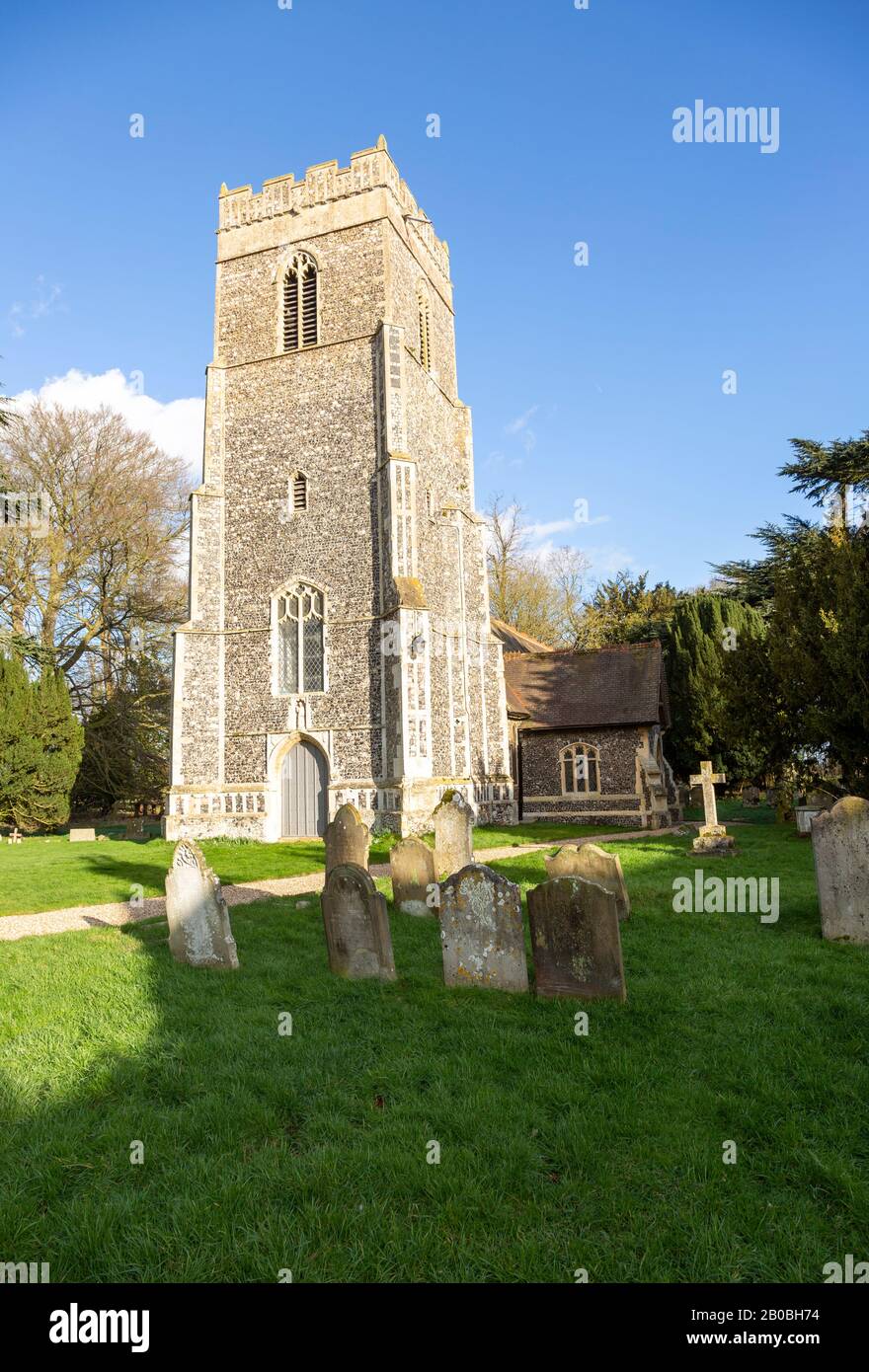 Village parish church Little Glemham, Suffolk, England, UK Stock Photo ...