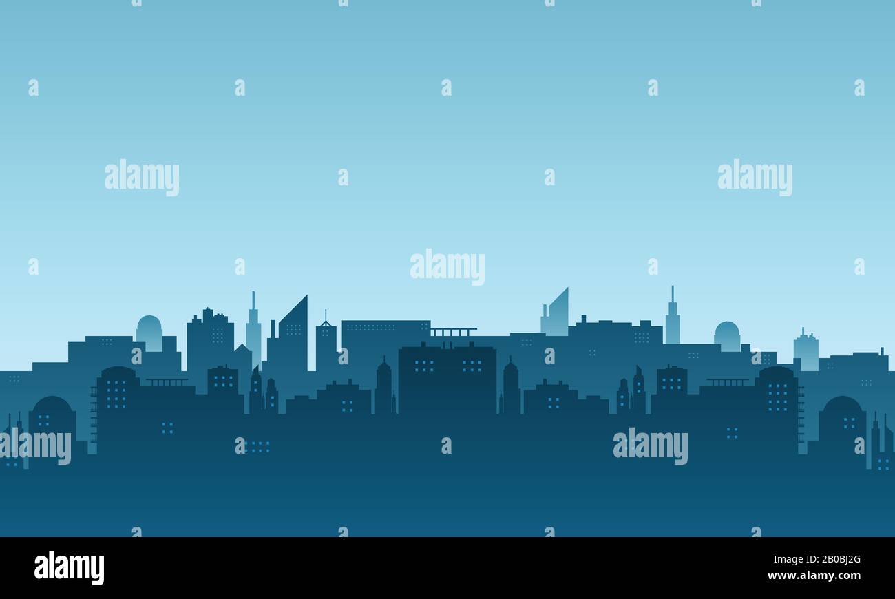 Morning of port city Stock Vector Images - Alamy