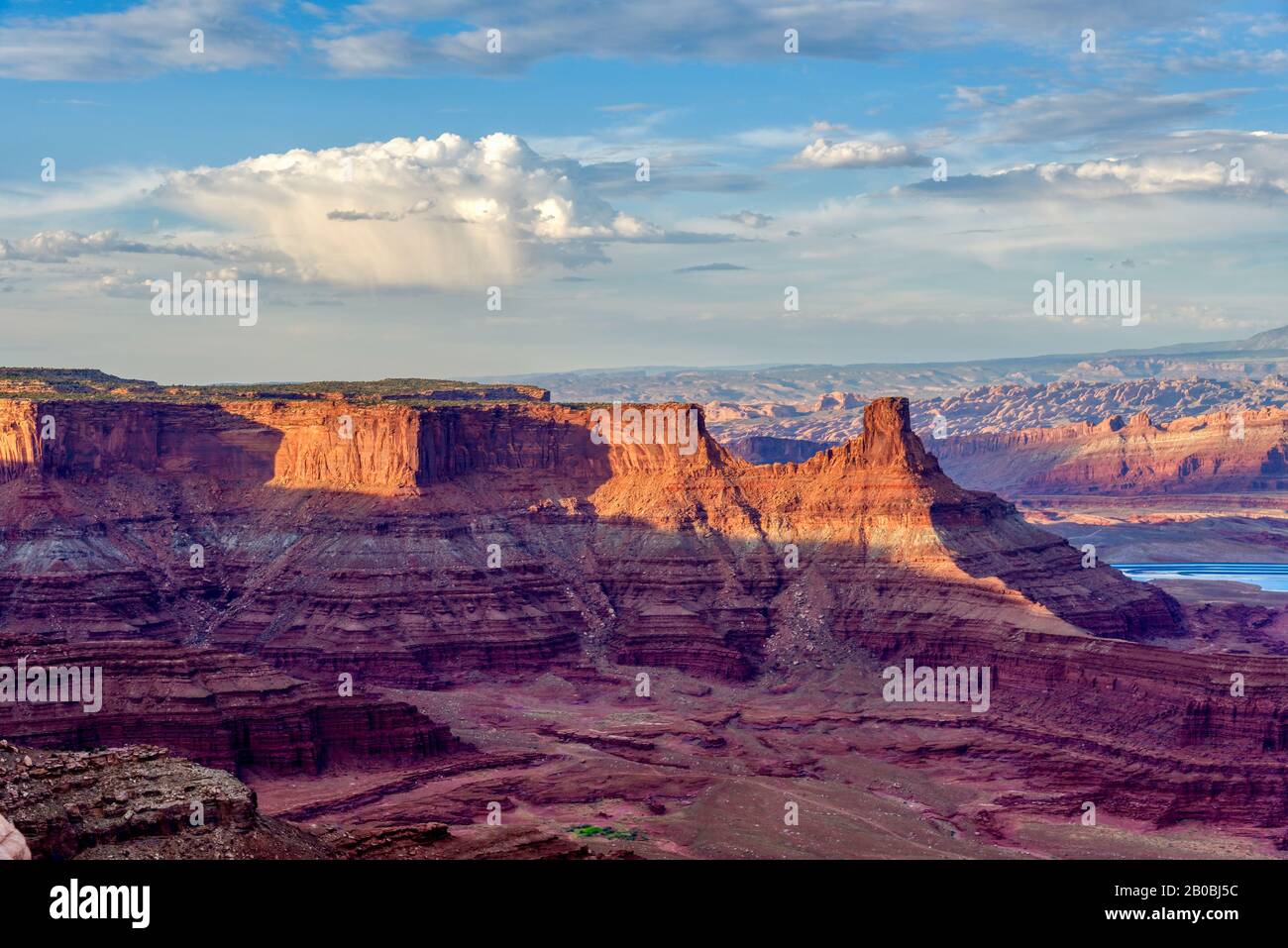 Evaporation Pools In Dead Horse Point State Park, Utah Stock Photo - Alamy