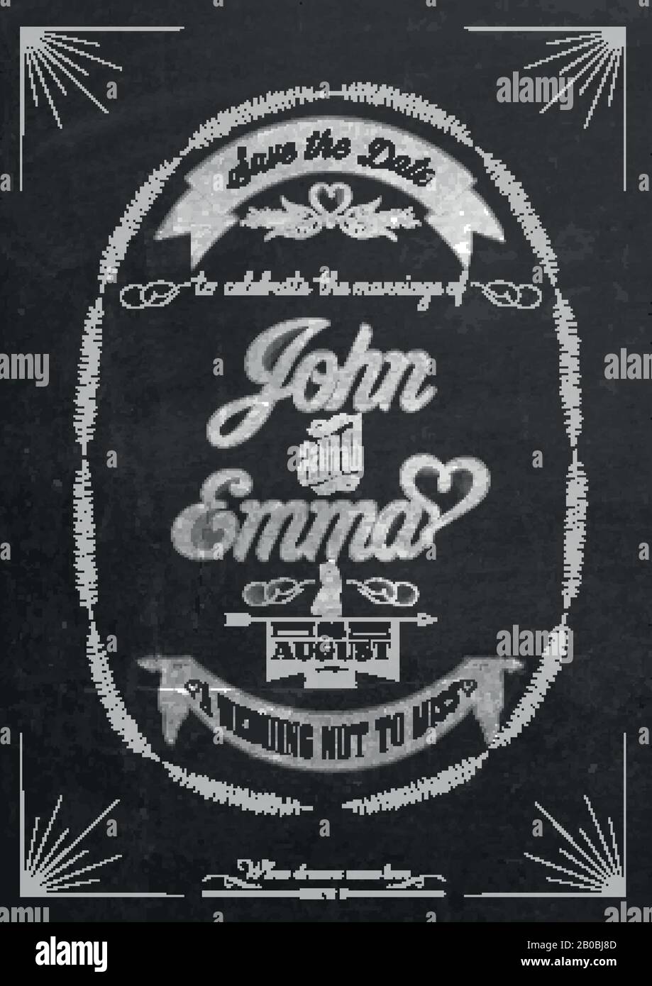 blackboard and chalk art design Stock Vector Image & Art Alamy