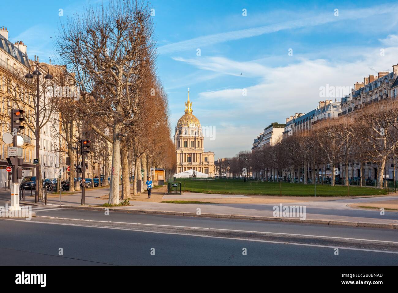 Paris, France - January 18, 2019: Chapel of Saint Louis des Invalides Stock Photo