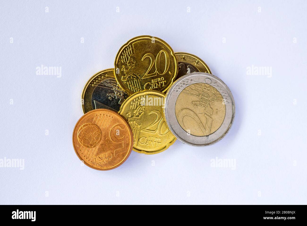Euro coins, clipping, Germany Stock Photo Alamy