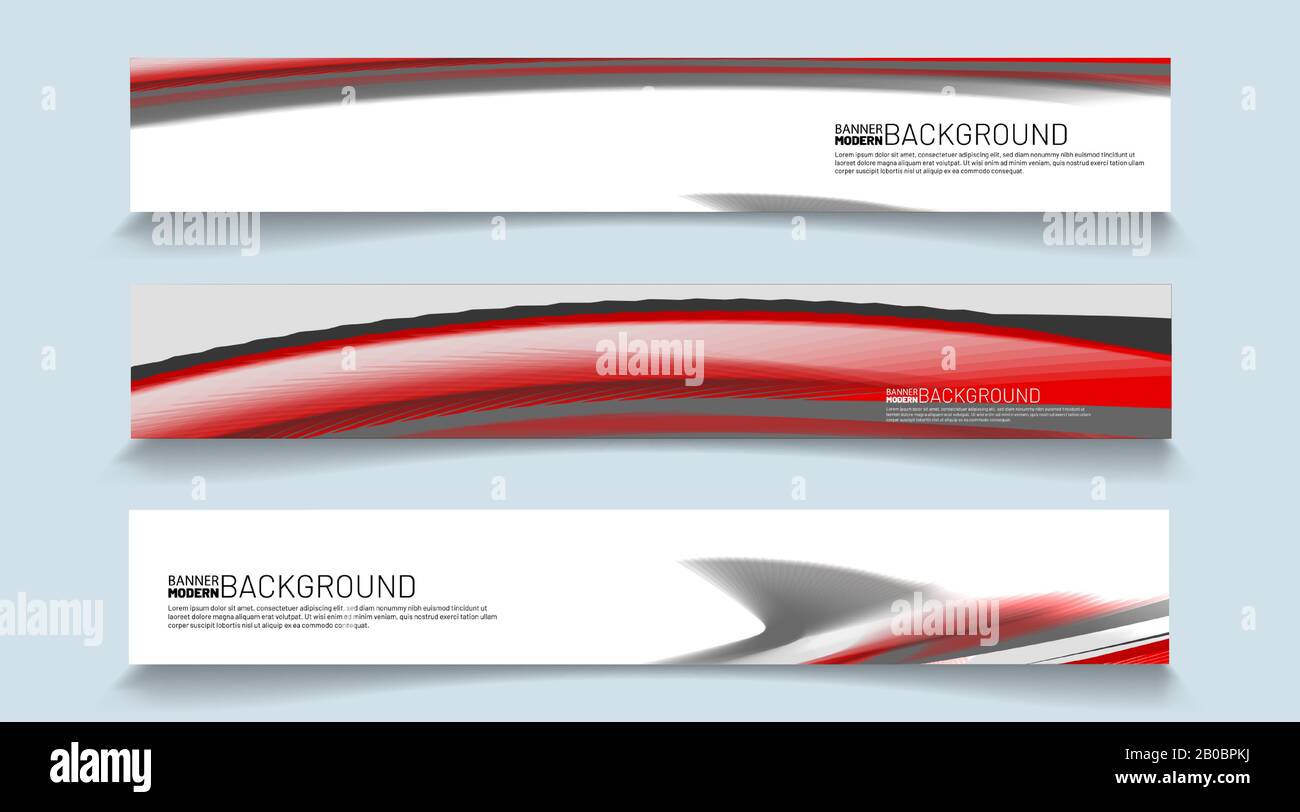 rectangular banner background vector. geometric shape design Stock Vector