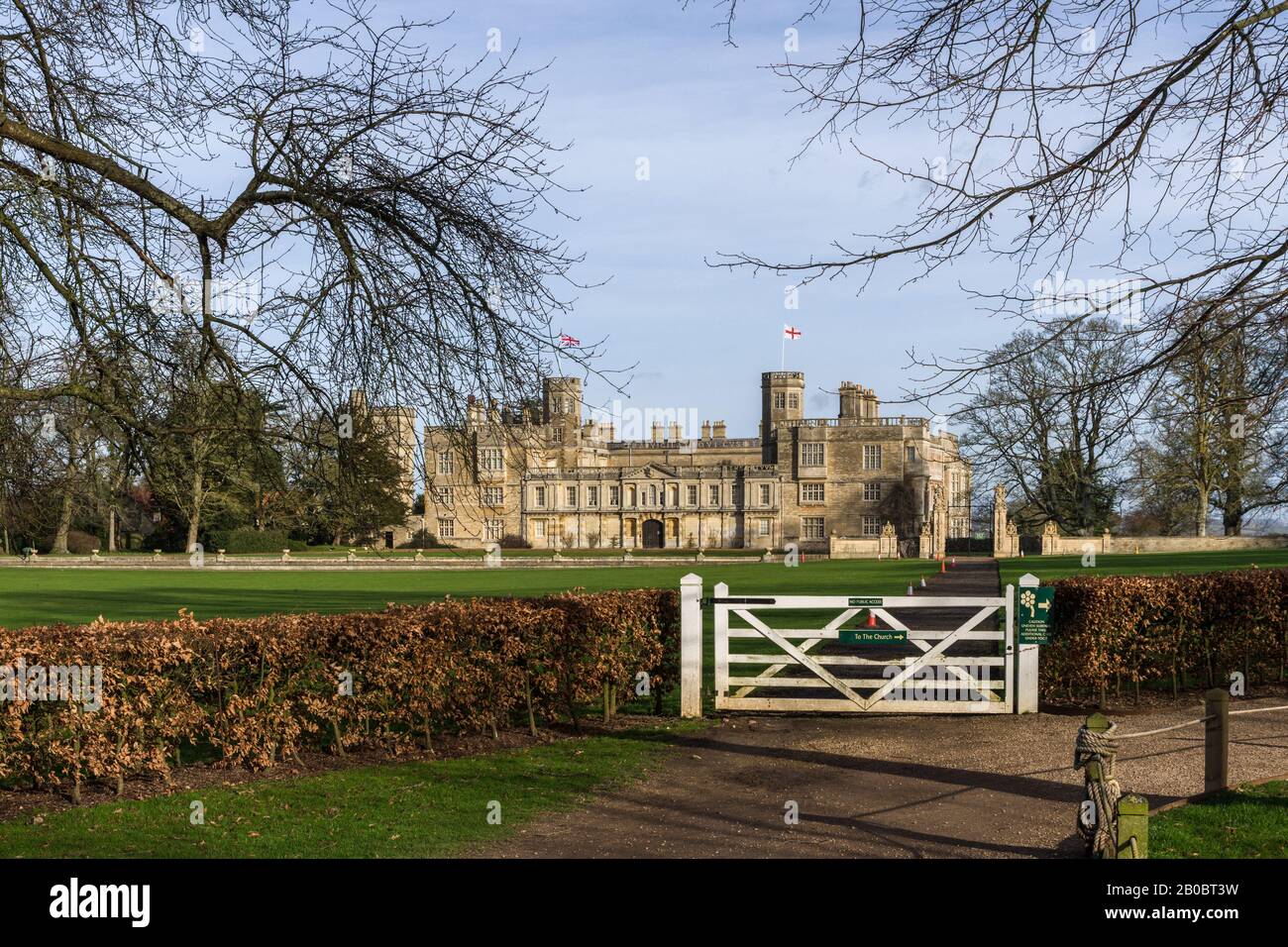 Castle Ashby House, a 16th century country house, home to the Compton