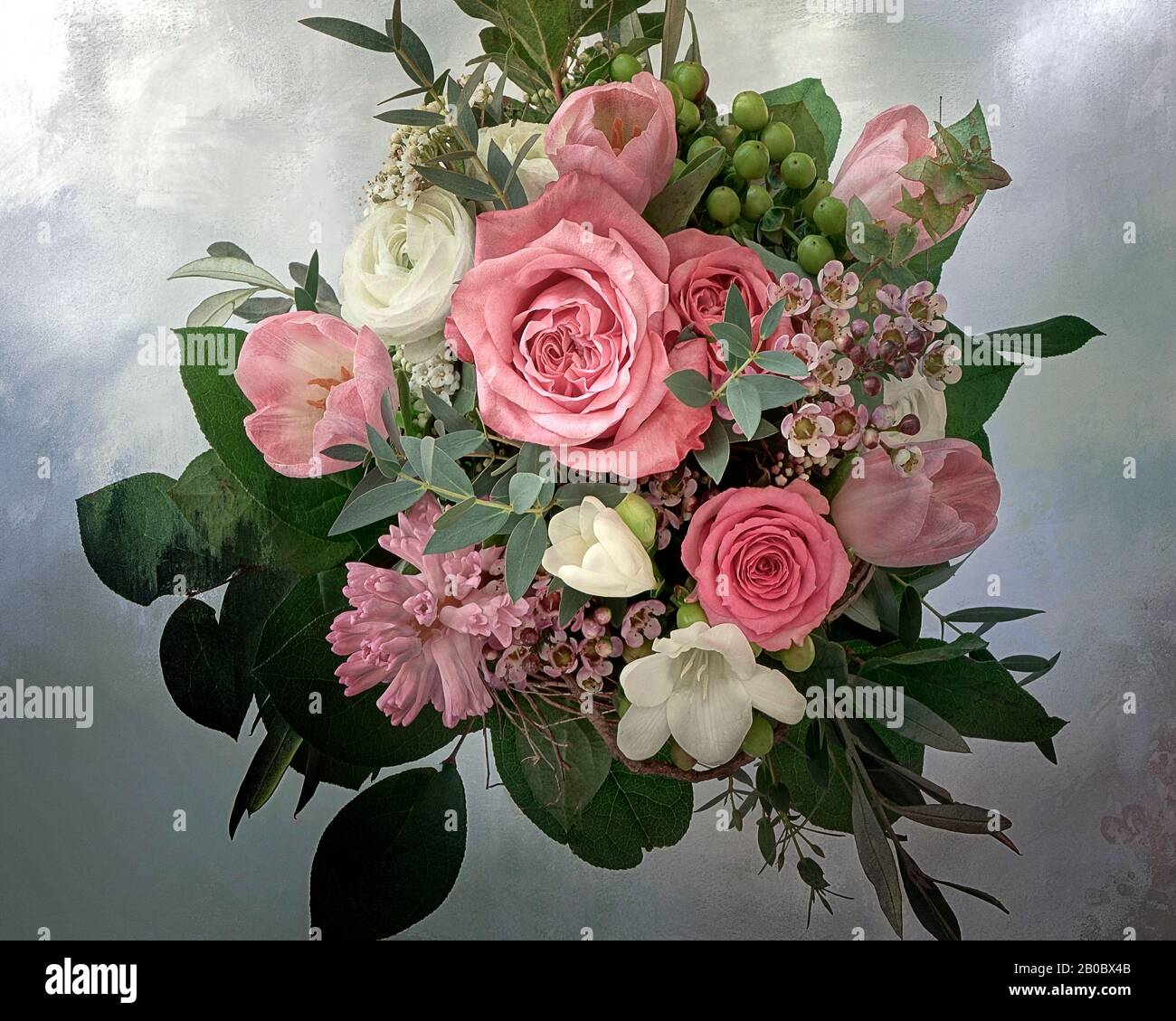 PHOTO ART: Floral Arrangement Stock Photo