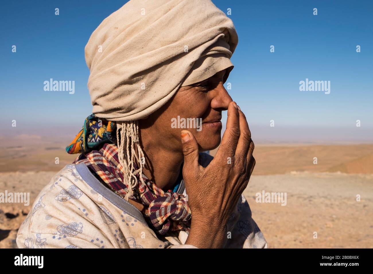 Morocco, Atlas, berber woman Stock Photo