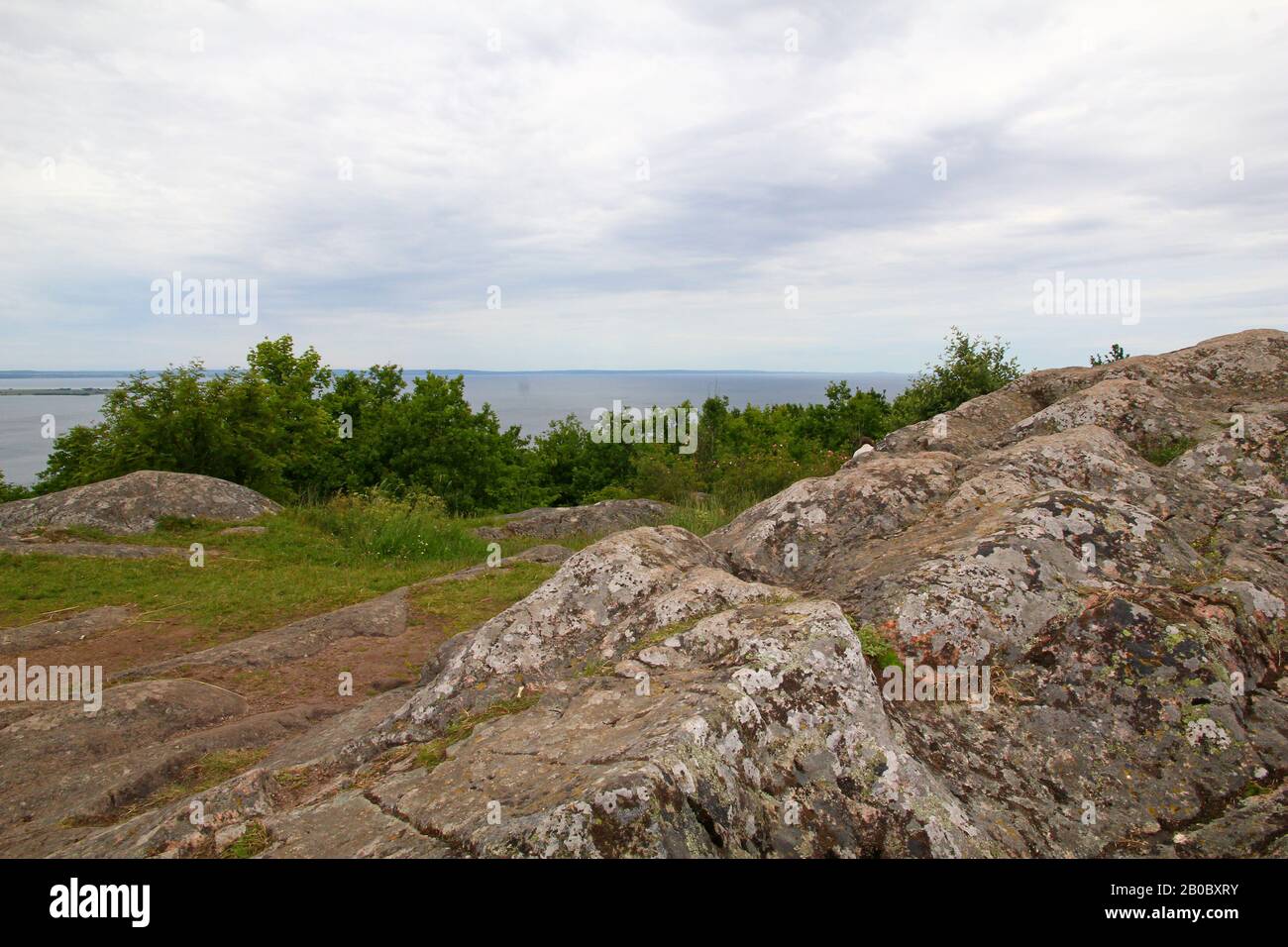 Some rocks in Denmark, Scandinavia Stock Photo Alamy