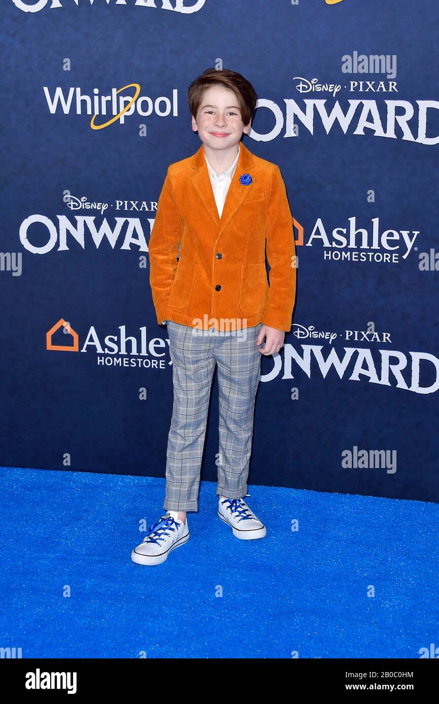 Paxton Booth at the world premiere of the movie 'Onward No Halves' at