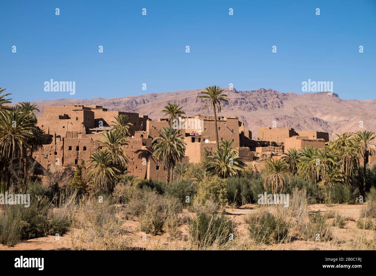 Morocco, Tinghir, landscape Stock Photo