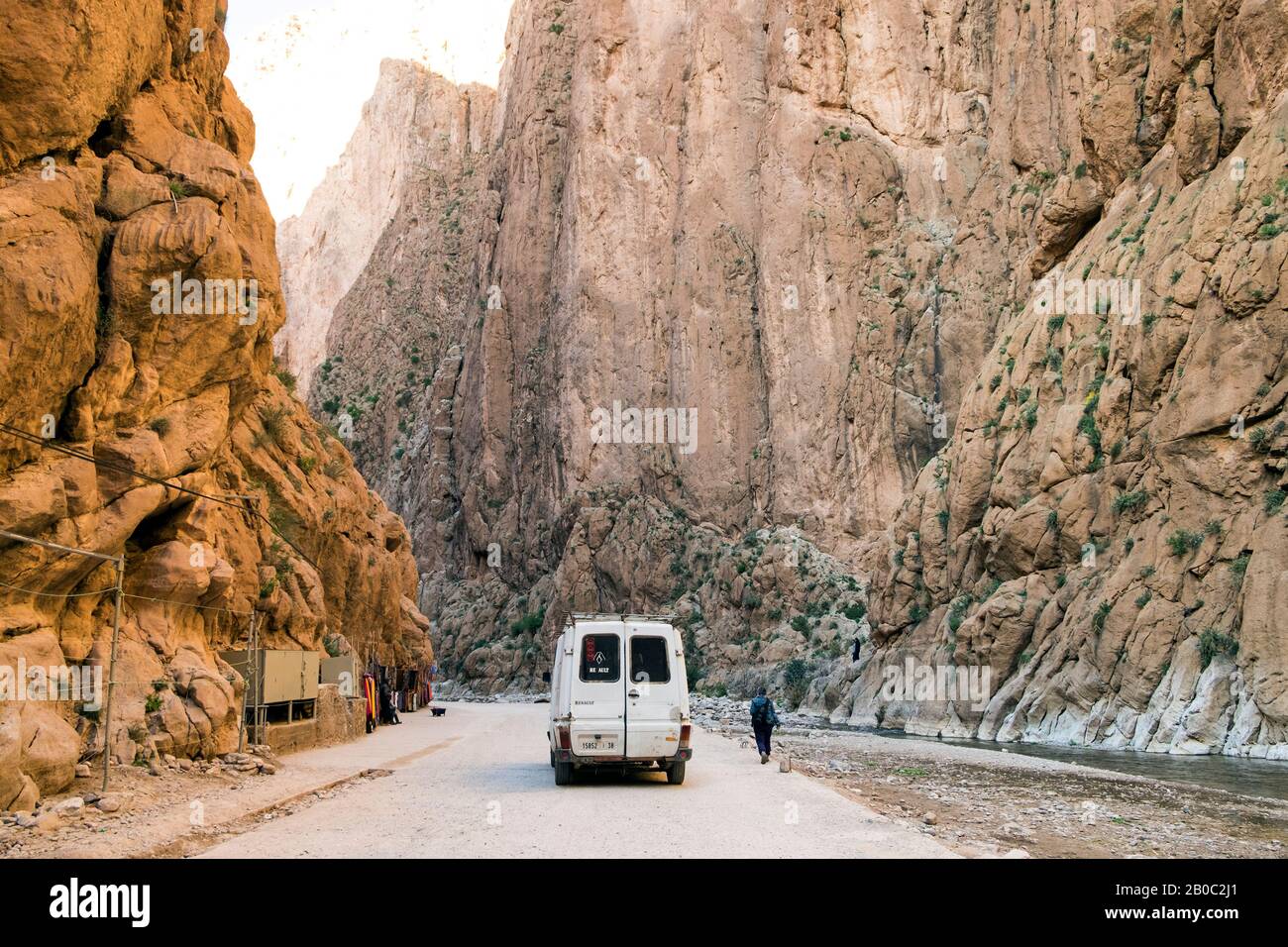 Morocco, Todra gorges Stock Photo
