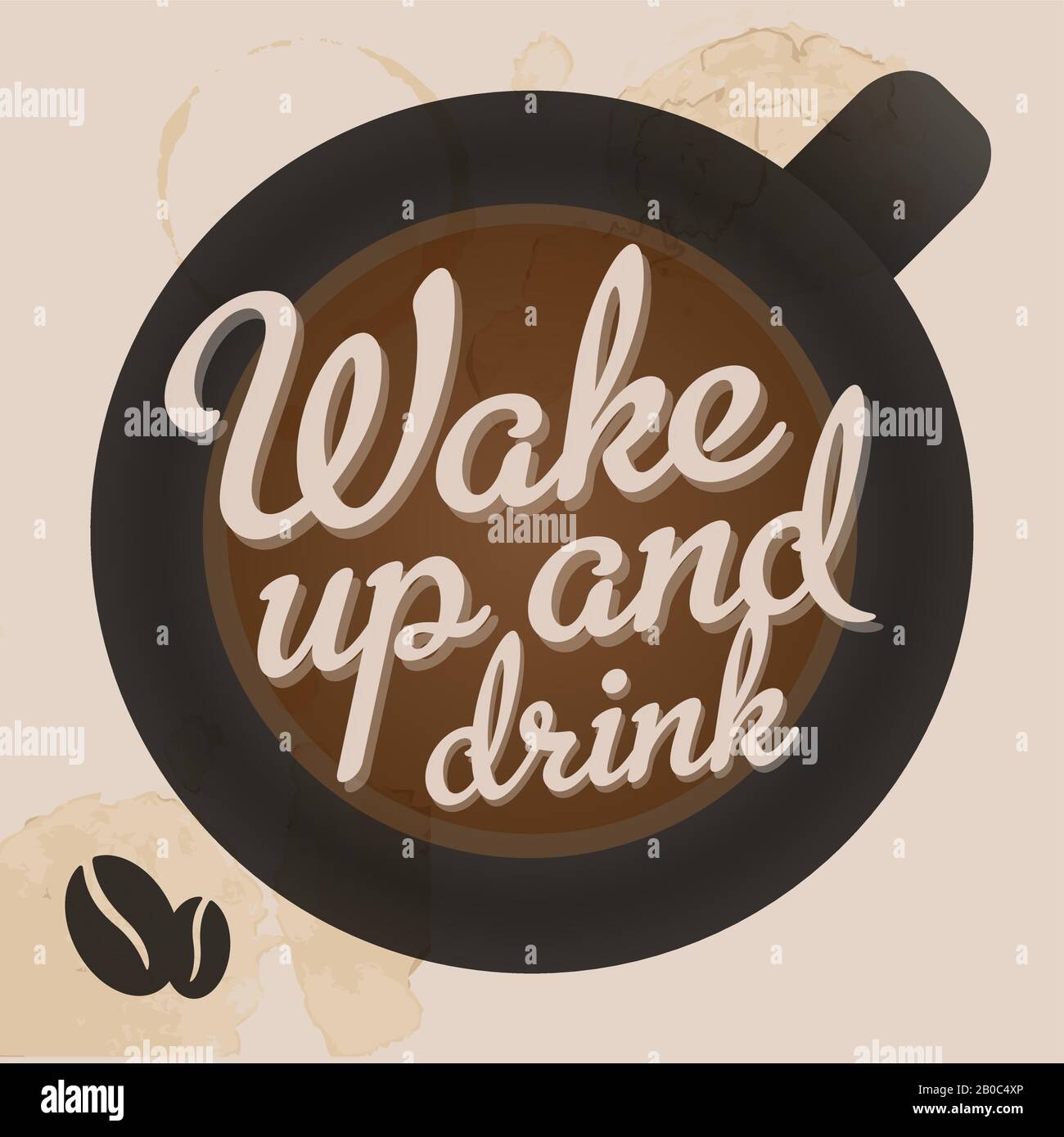 coffee artdesign vector Stock Vector Image & Art - Alamy