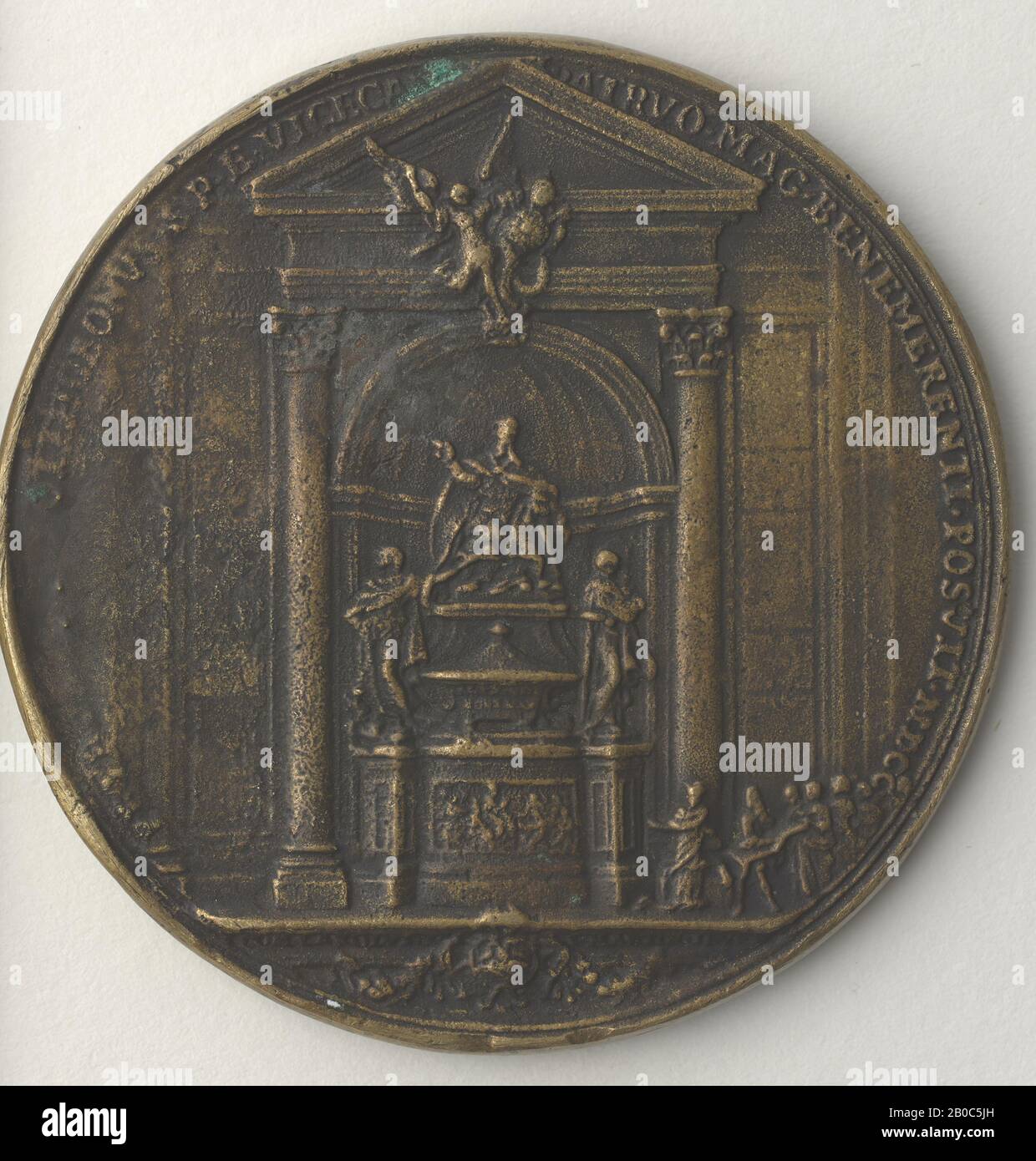 Ferdinand de SaintUrbain, Alexander VIII Ottoboni Medal 1700, 1658