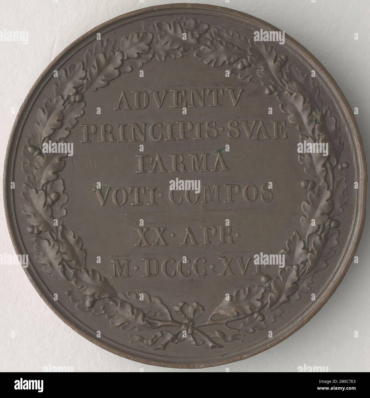 Giovanni Antonio Santarelli, Marie Louise, 1816, bronze, 1 5/8 in. (4.1